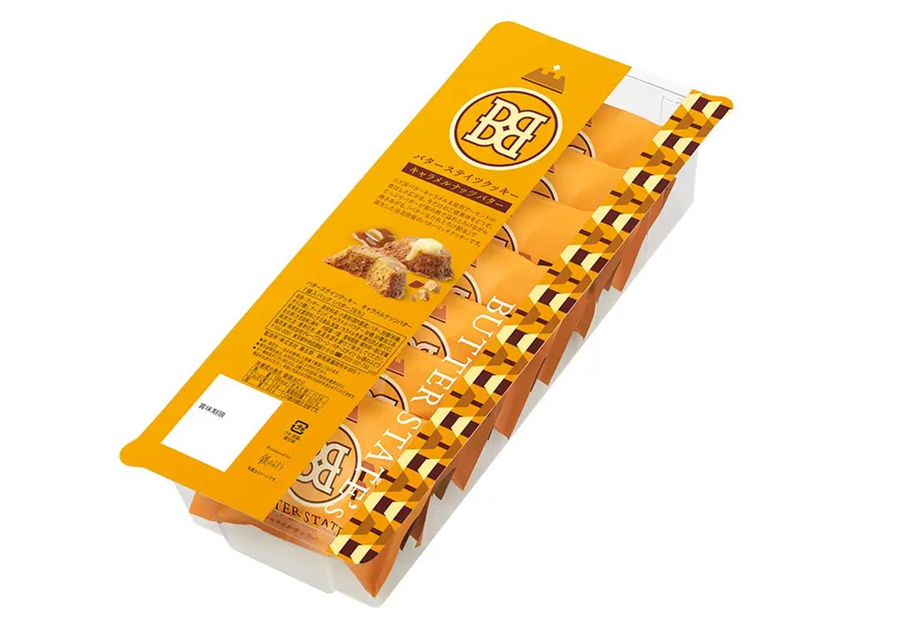 画像: バターステイツクッキー キャラメルナッツバター 【価 格】7個入パック 950円(本体価格880円)