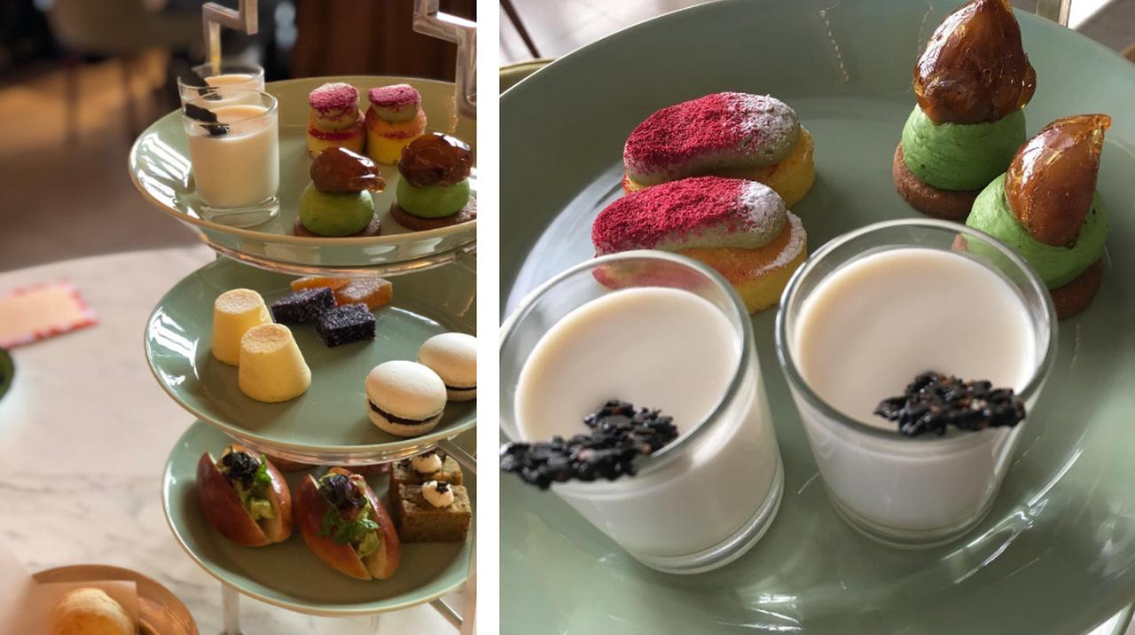 画像2: 銀座店ならではの楽しみ|優雅なアフタヌーンティーセット