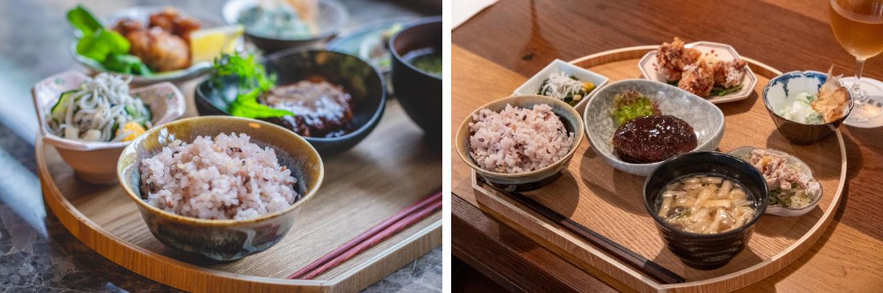 画像1: 季節のランチプレートは彩り豊かでヘルシー。体にやさしい時間を実感