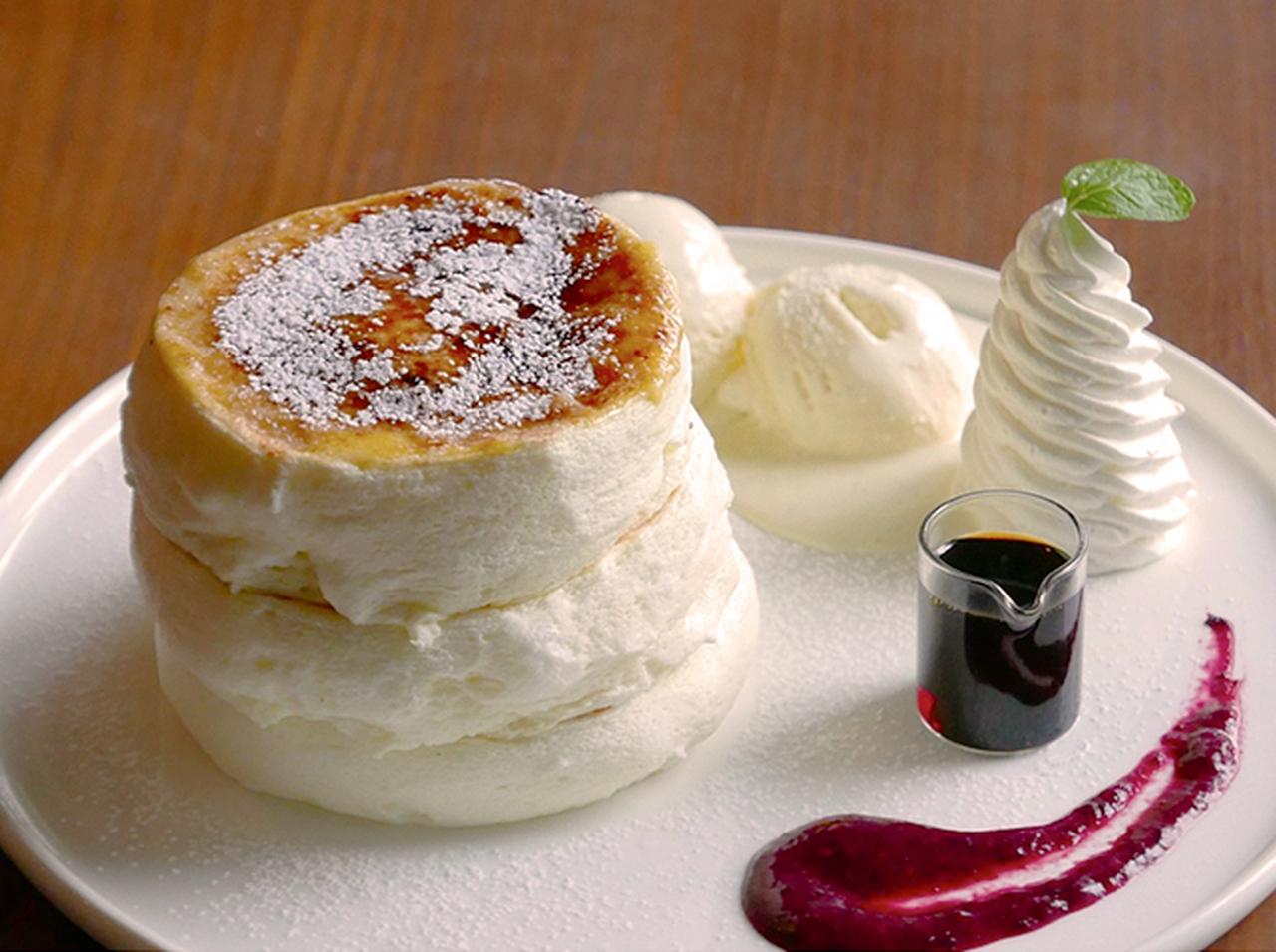 画像1: クリームたっぷりのブリュレパンケーキ「ふるぷるパンケーキ」が魅力