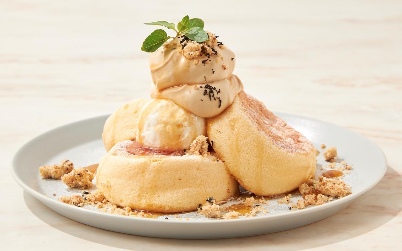 画像: とろける口どけの"奇跡のスフレパンケーキ"が人気