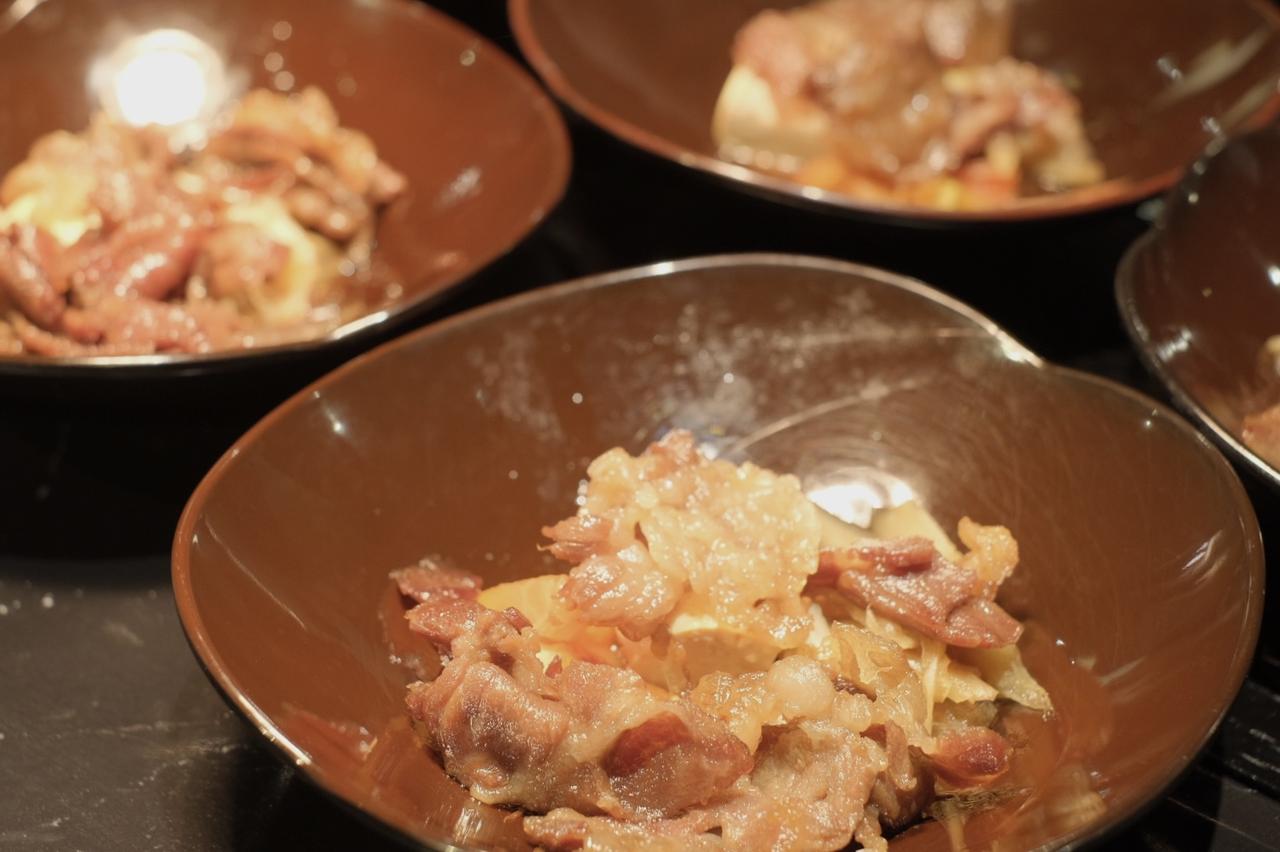 画像: ●黒毛和牛ロースすき焼き