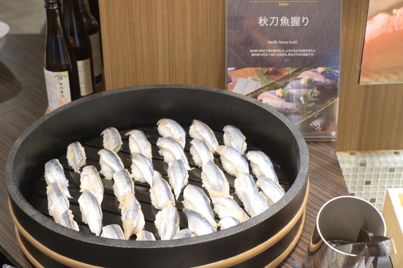 画像: 秋刀魚握り