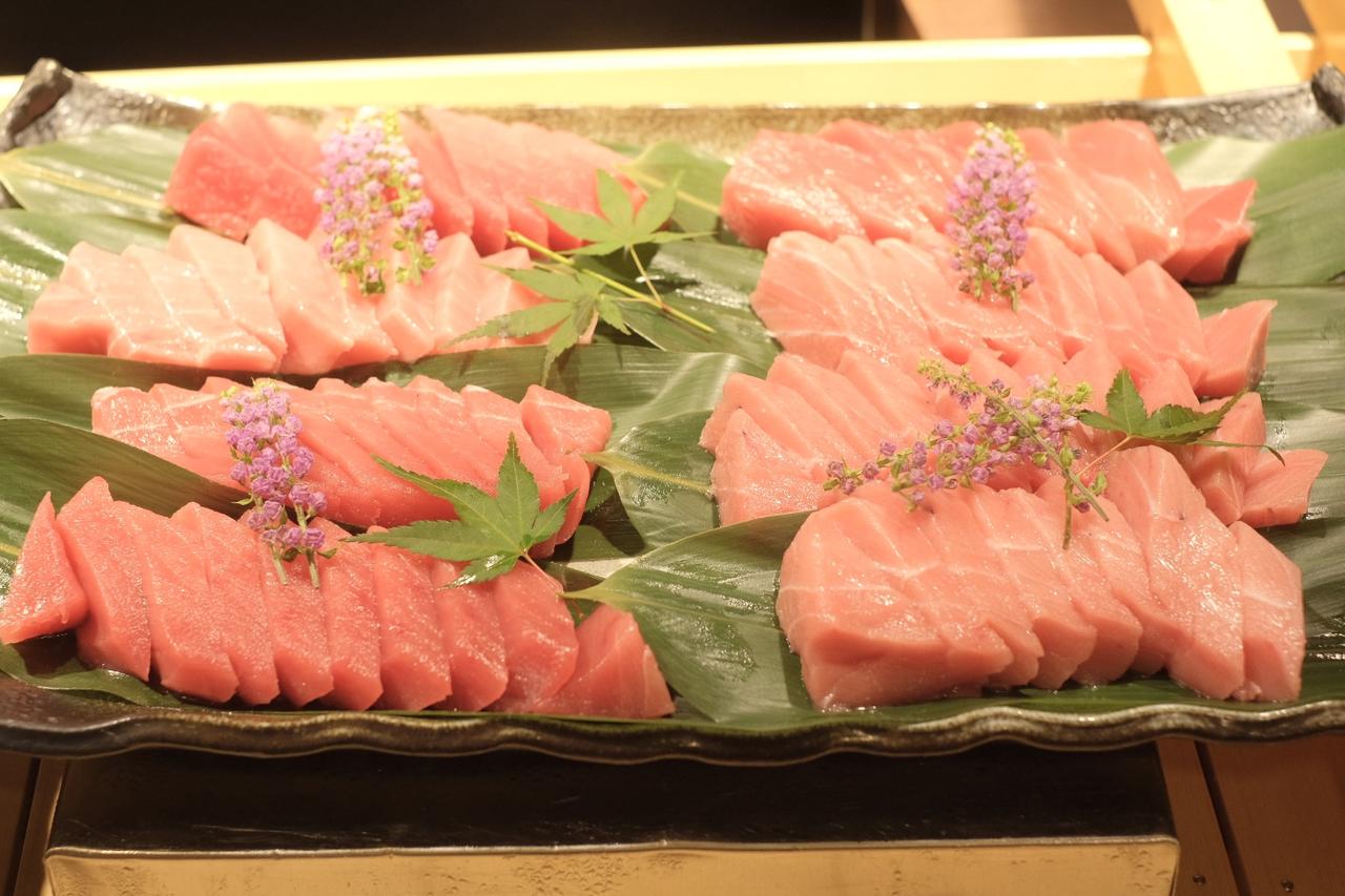 画像: 天然本マグロ 中トロのお造り