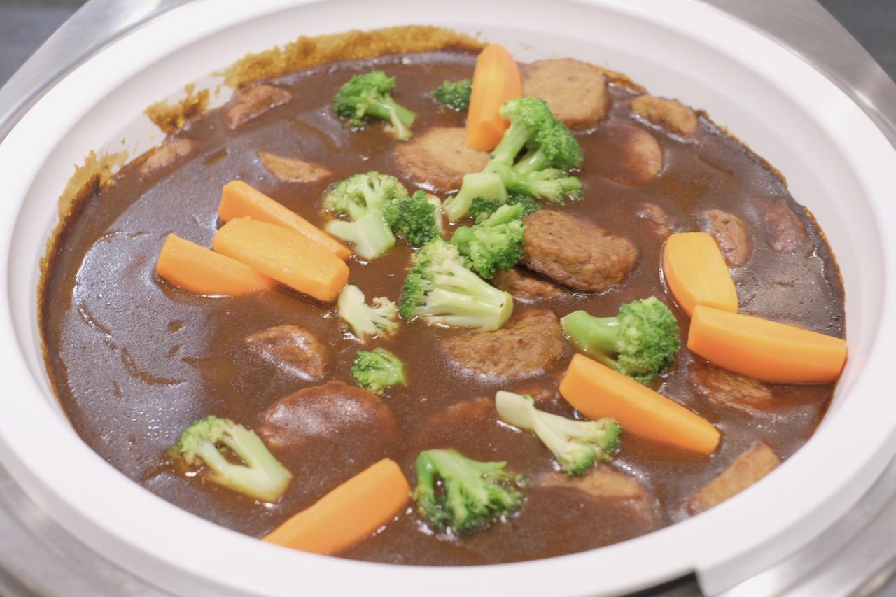 画像: デミグラスソースハンバーグ