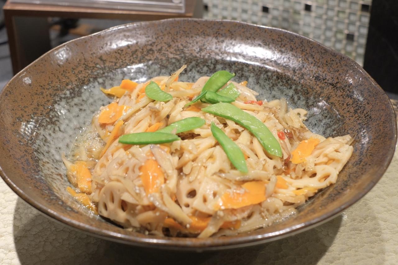 画像: 蓮根きんぴら