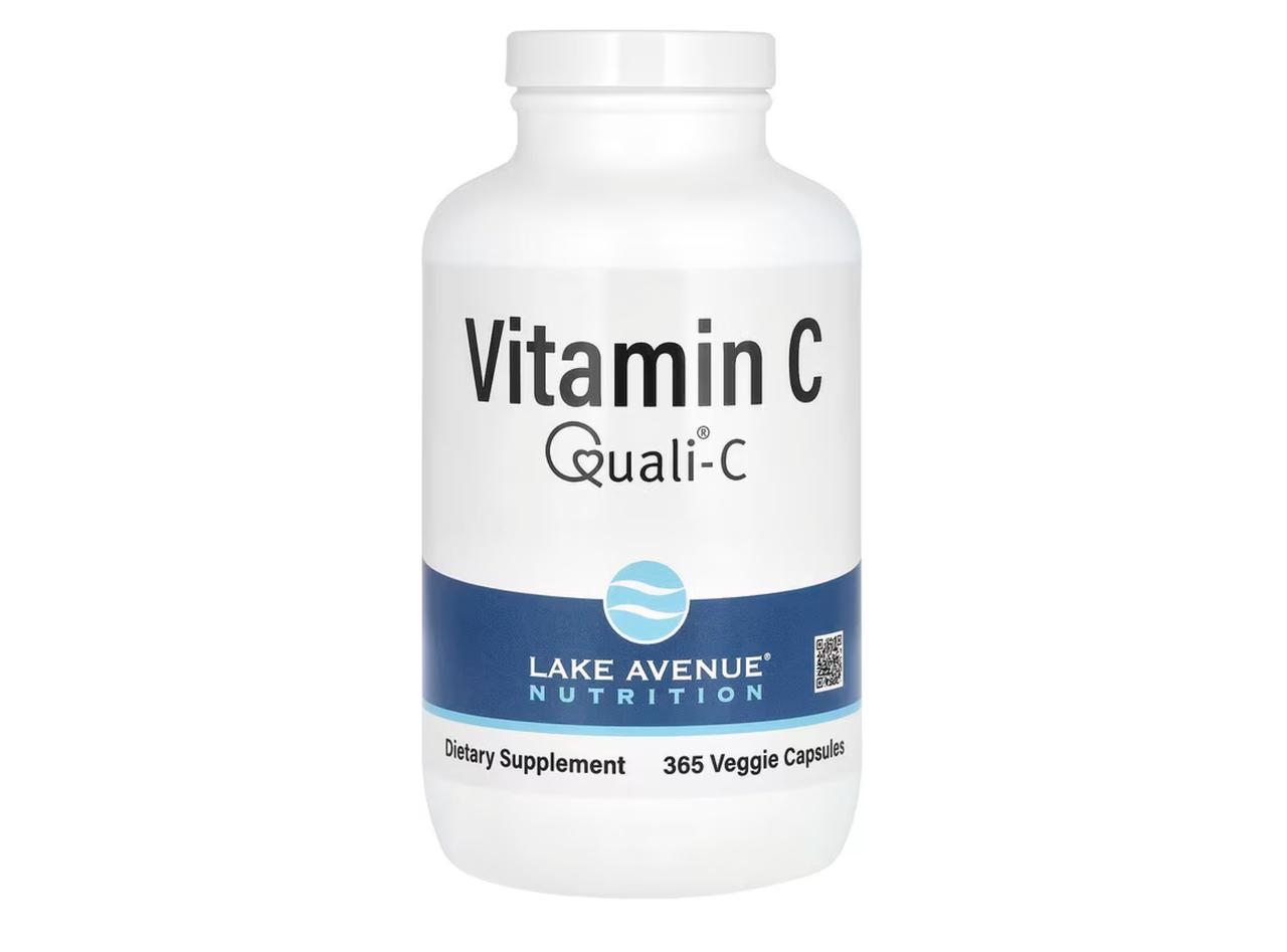 画像: Lake Avenue Nutrition, ビタミンC、Quali®-C（クオリC）、ベジカプセル60粒 / iHerb