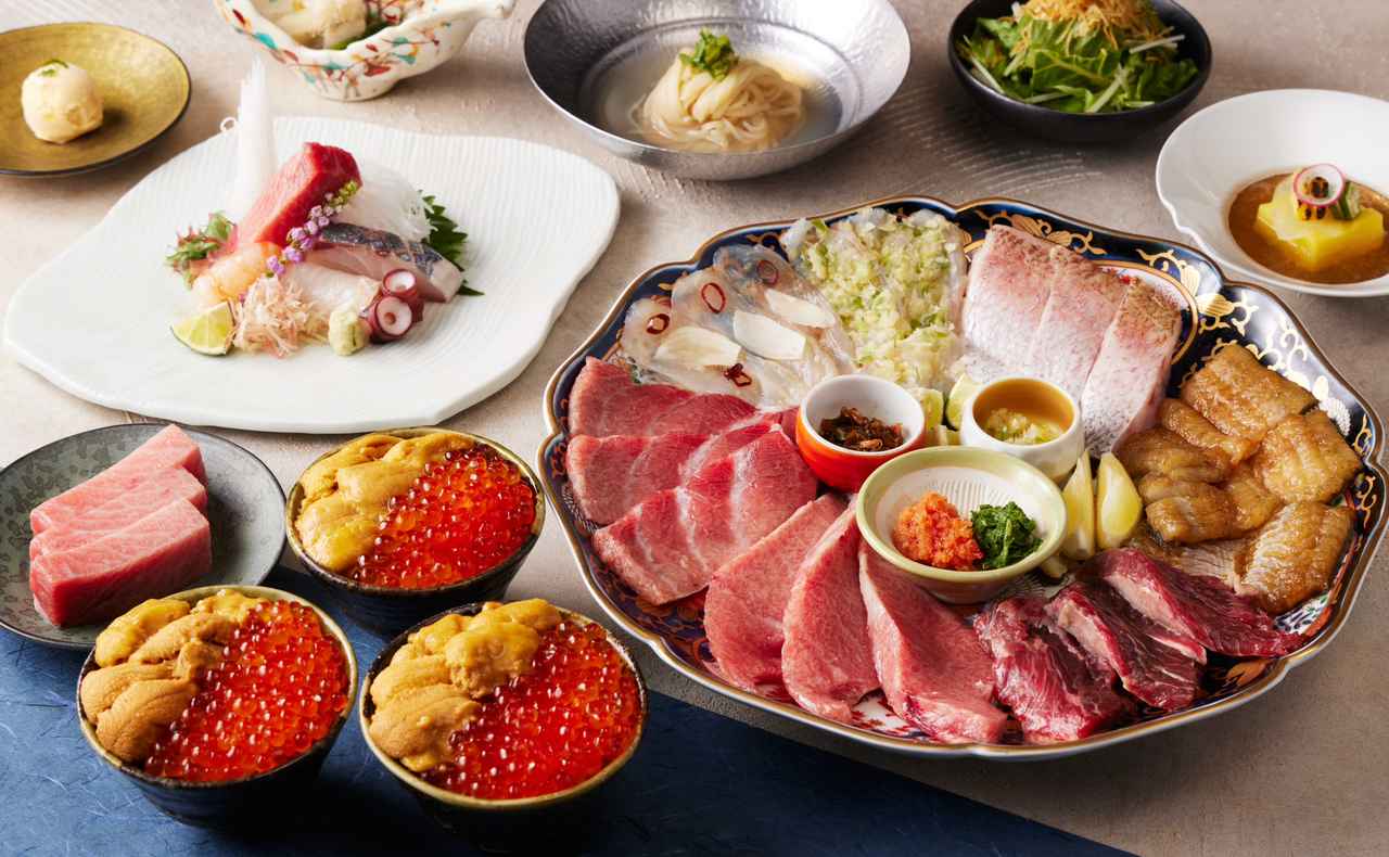 画像: 「三色丼コース」 ※仕入れ状況により、食材やメニューが一部変更となる可能性がございます。