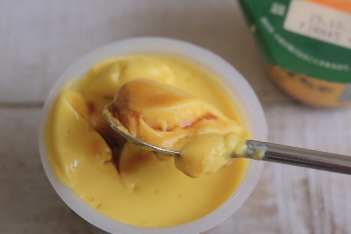 画像: ほろ苦カラメルソースと濃厚なかぼちゃプリンのコントラストがマッチして美味しい♩