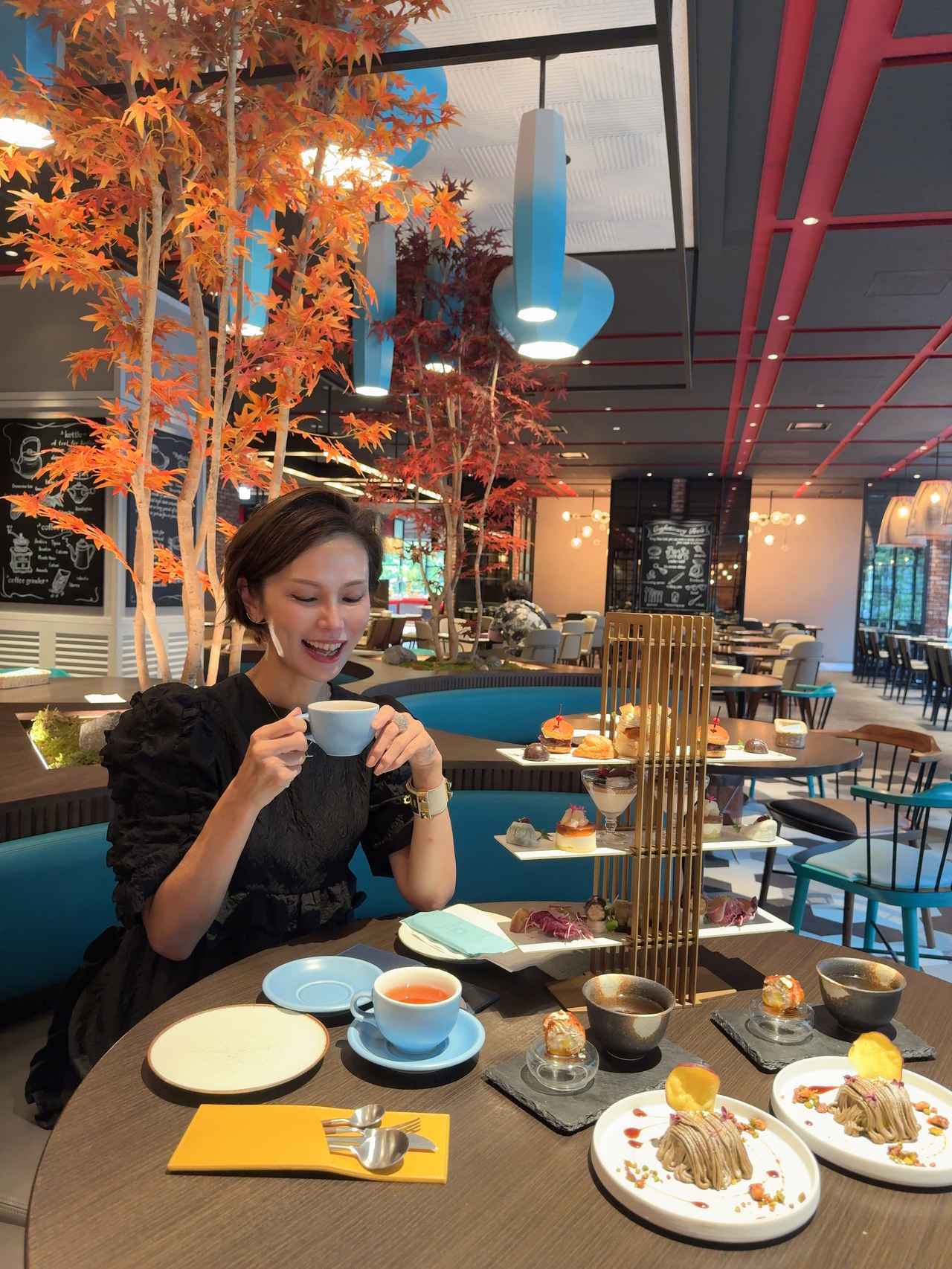 画像4: 五感で味わう和の秋♡東京ベイ潮見プリンスホテルで「日本茶と愉しむ秋の彩り」アフタヌーンティー