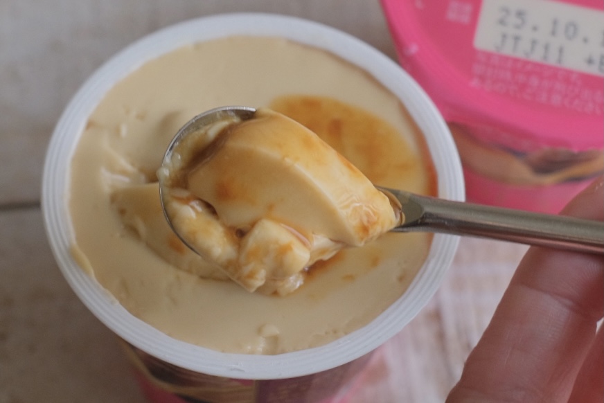 画像: ラム酒がきいて大人味のプリン！メイトーならではの滑らかさで、まさに“飲めるモンブラン”のようなんです♡