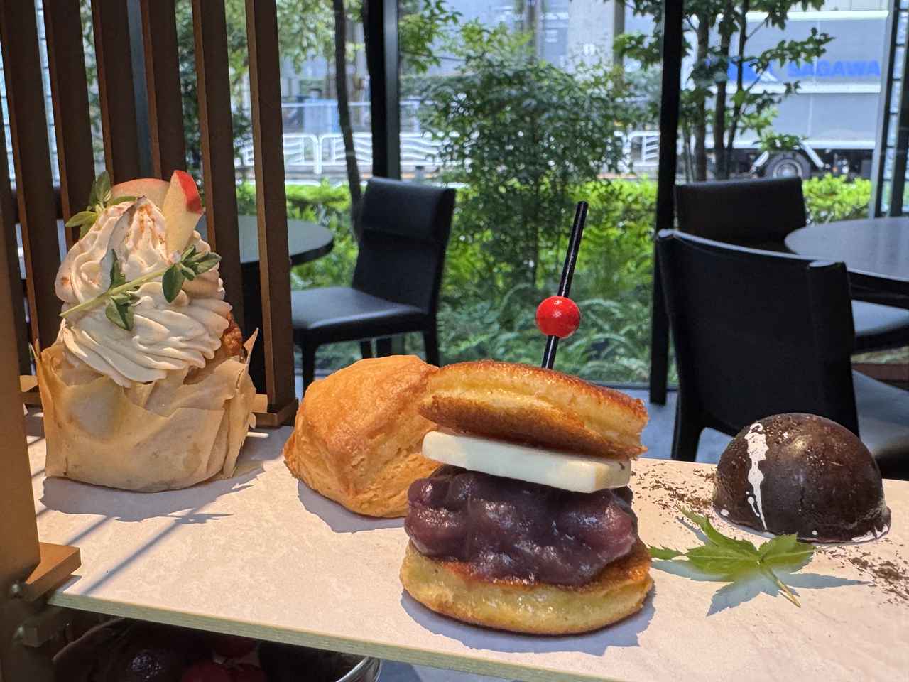 画像3: 季節限定のスペシャリテ「さつまいもとほうじ茶のモンブラン」