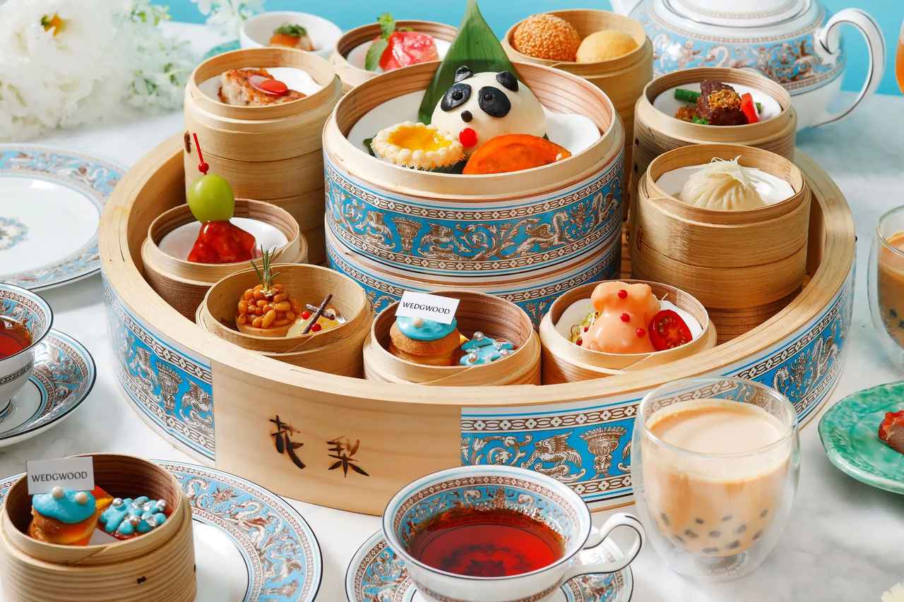 画像: “ターコイズに包まれる飲茶時間”