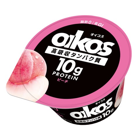 画像2: 【試食レポ】「ダノン オイコス プロテインヨーグルト 高吸収タンパク質 ピーチ」発売中！