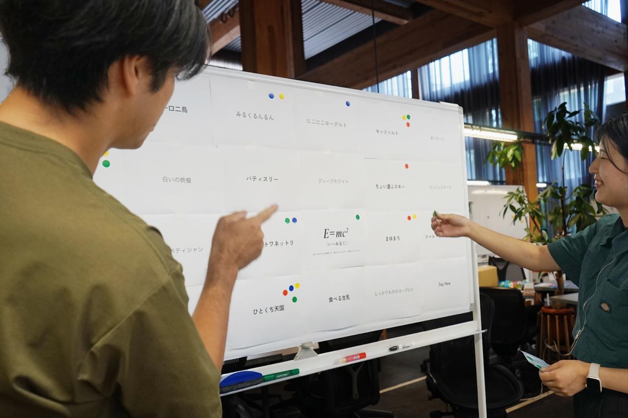 画像: 100以上の商品名から候補を絞り、社内での試食会や投票も含めて「ひとくち天国」というネーミングに。