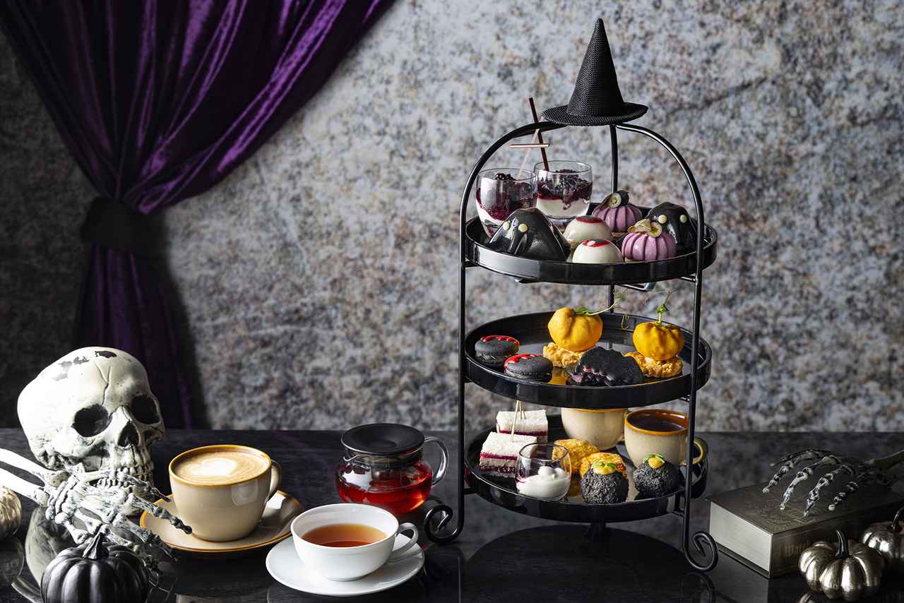 画像: ブラックハロウィンアフタヌーンティー - Pullman Tokyo Tamachi