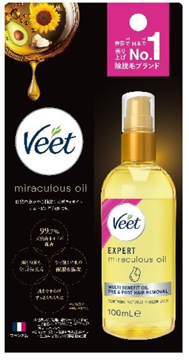 画像: 【試用レポ】世界No.1※1除脱毛ブランド「Veet」からシェービング前にも。“肌を守る新習慣”『ヴィート ミラキュラスオイル』発売中