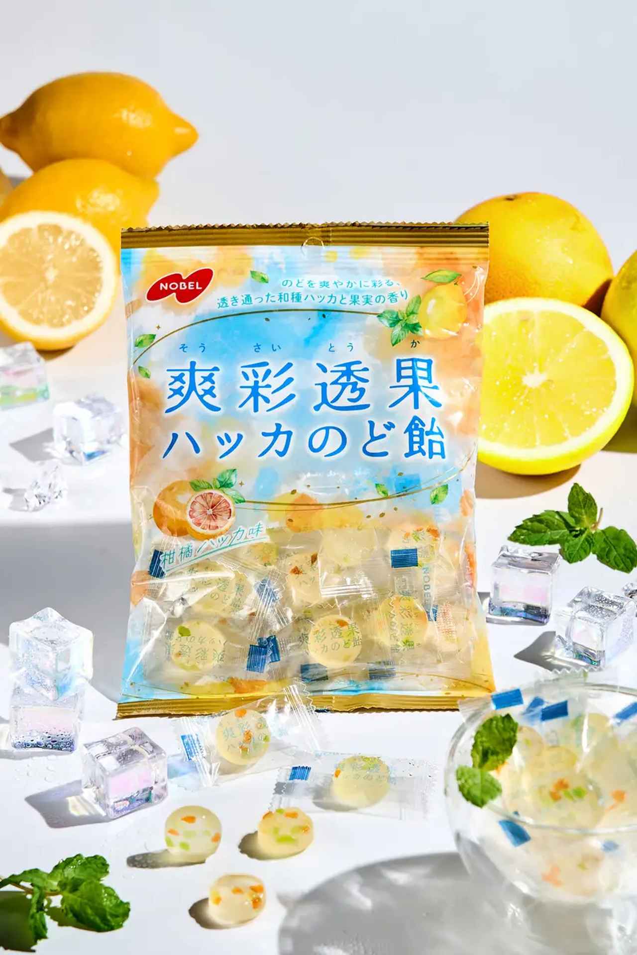 画像: 「爽彩透果ハッカのど飴」 発売日：2025年9月29日（月）