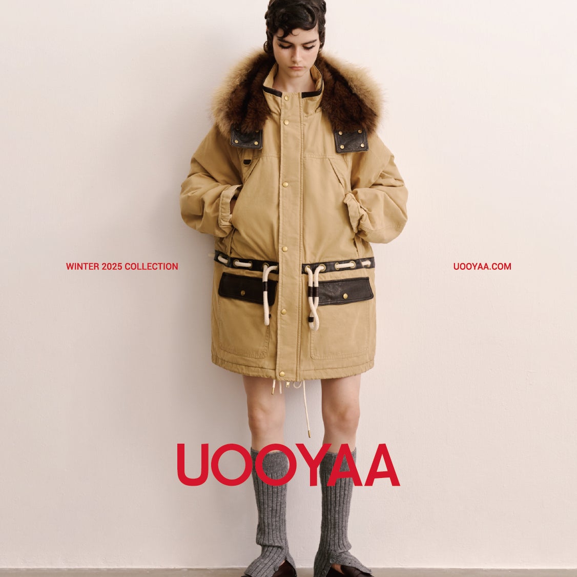 画像: 中綿ブルゾン　180,000円（税込）