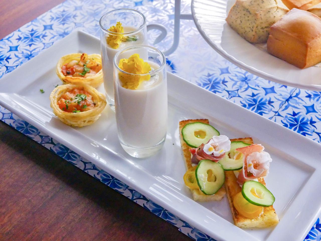 画像1: セイボリーと選べるドリンクで贅沢に