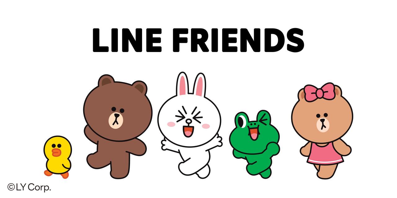 画像: LINE FRIENDS ブランドサイト