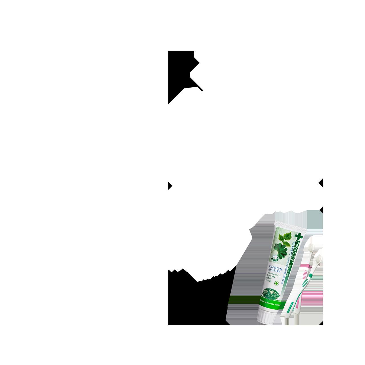 画像: デンティスロゴ入り携帯用ミラー付 デンティス チューブタイプ 100g マスカットミント - LIBERTA ONLINE STORE