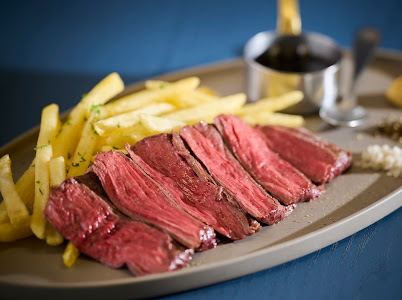 画像: 英国産牛ハラミのステーキフリット / 1,958円