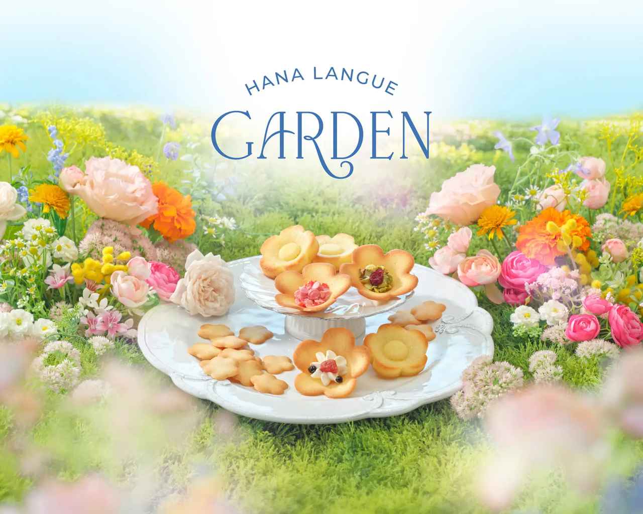 画像1: “咲く咲く食感”とふわふわクリームの花ラングが、専門店仕様に