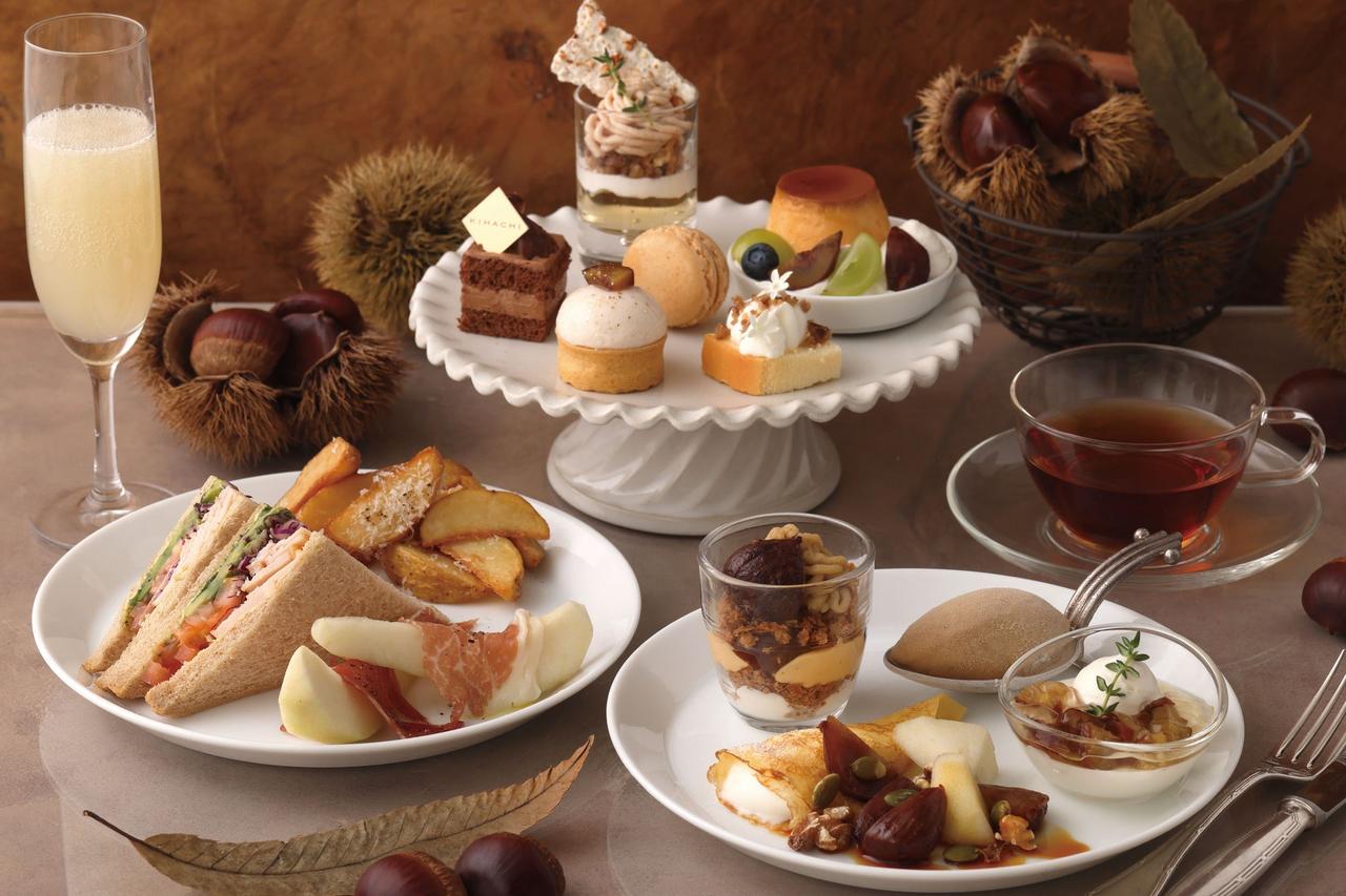 画像: 「栗のアフタヌーンティー」で味わう秋冬限定スイーツ