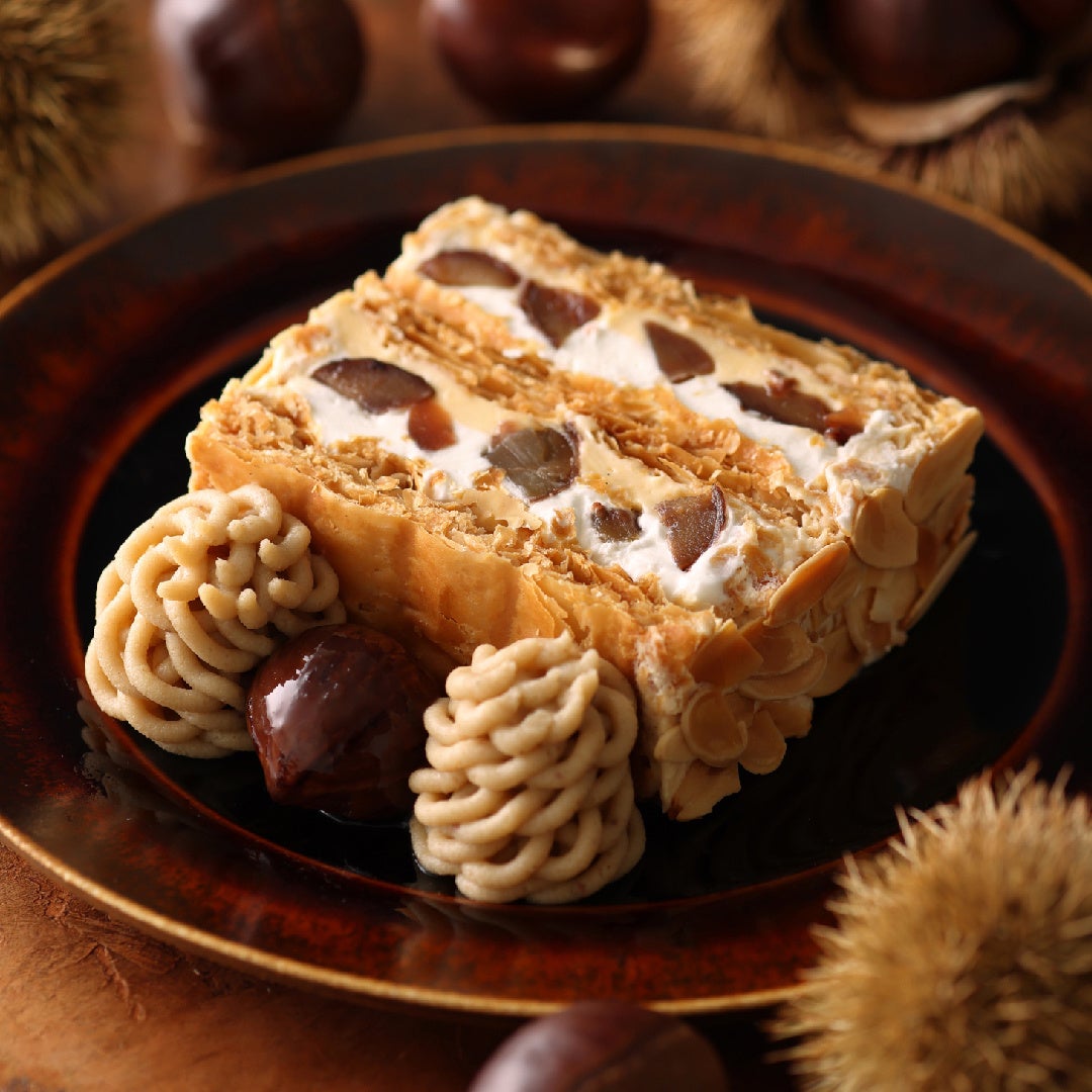 画像: 栗の王道スイーツ「マロンパイ」も限定登場