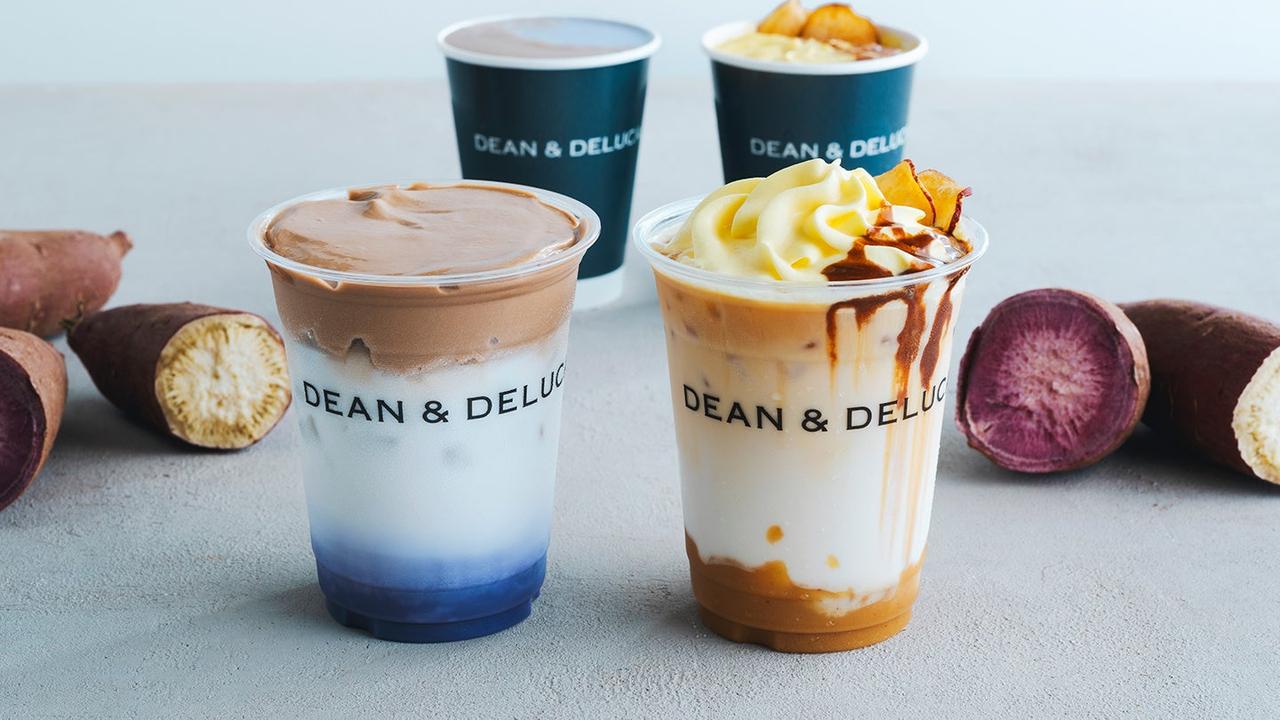 画像1: 秋限定の紫芋ラテと安納芋ティーが登場