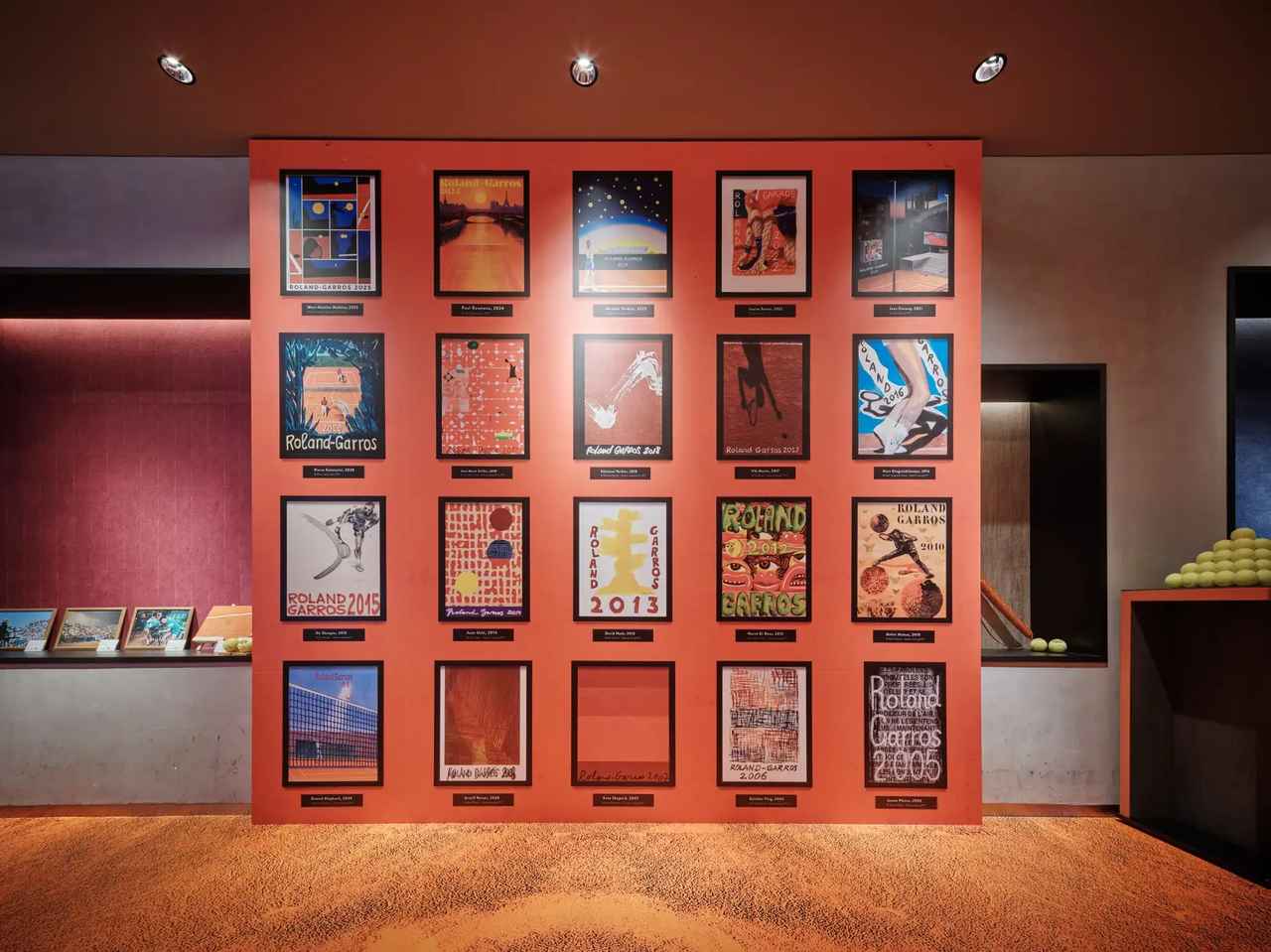 画像: 世界初、全館ローランギャロス仕様