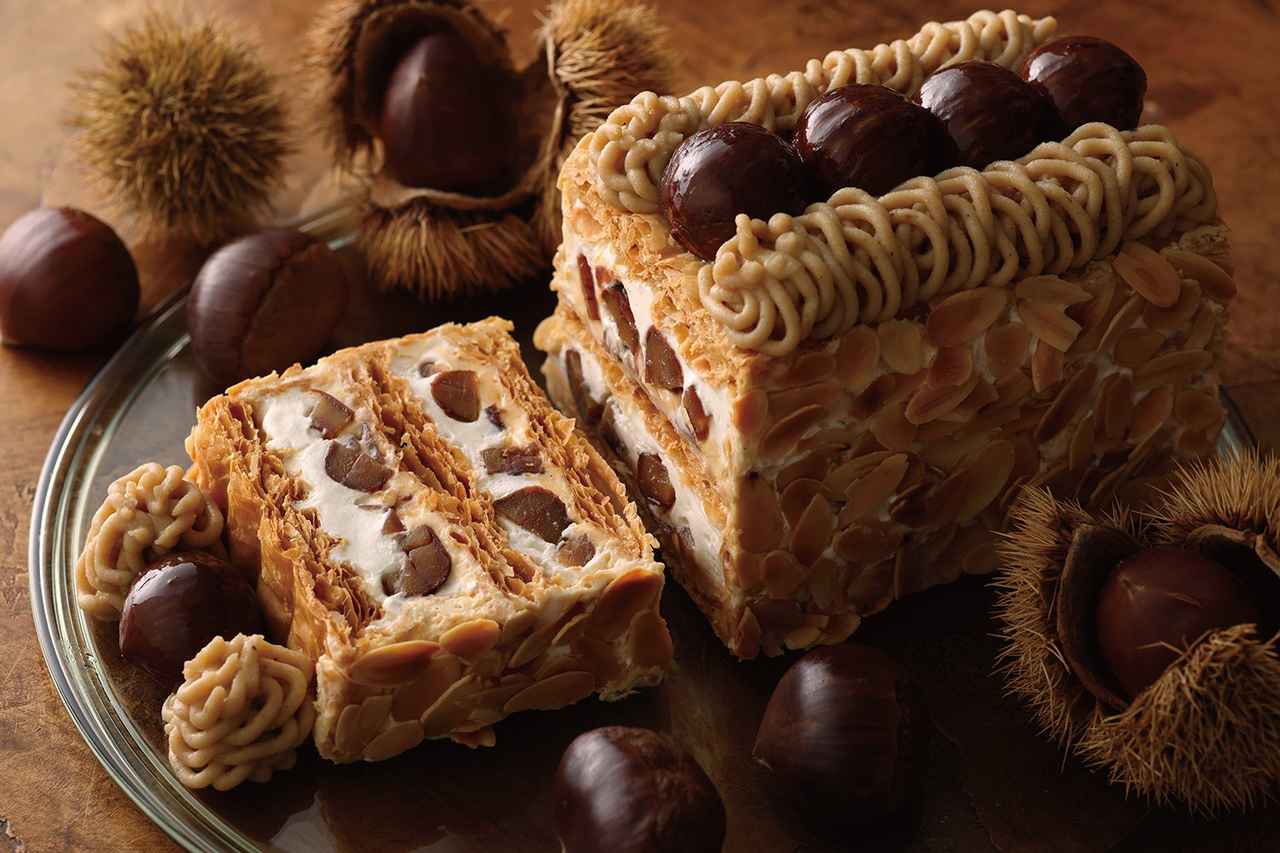 画像1: 青山で味わう“栗尽くしの秋” キハチが「栗のアフタヌーンティー」やマロンパイを限定発売