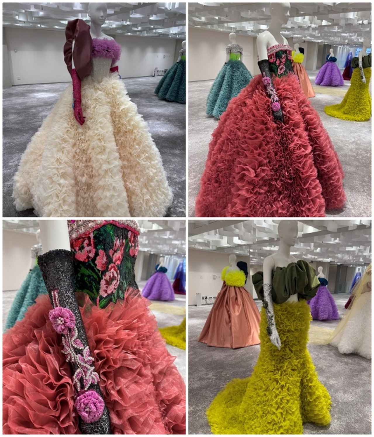 画像17: 八芳園でのみ着用可能♡唯一無二の祝福を纏う【TOMO KOIZUMI × KOTOHOGI】特別なウエディングドレスが誕生