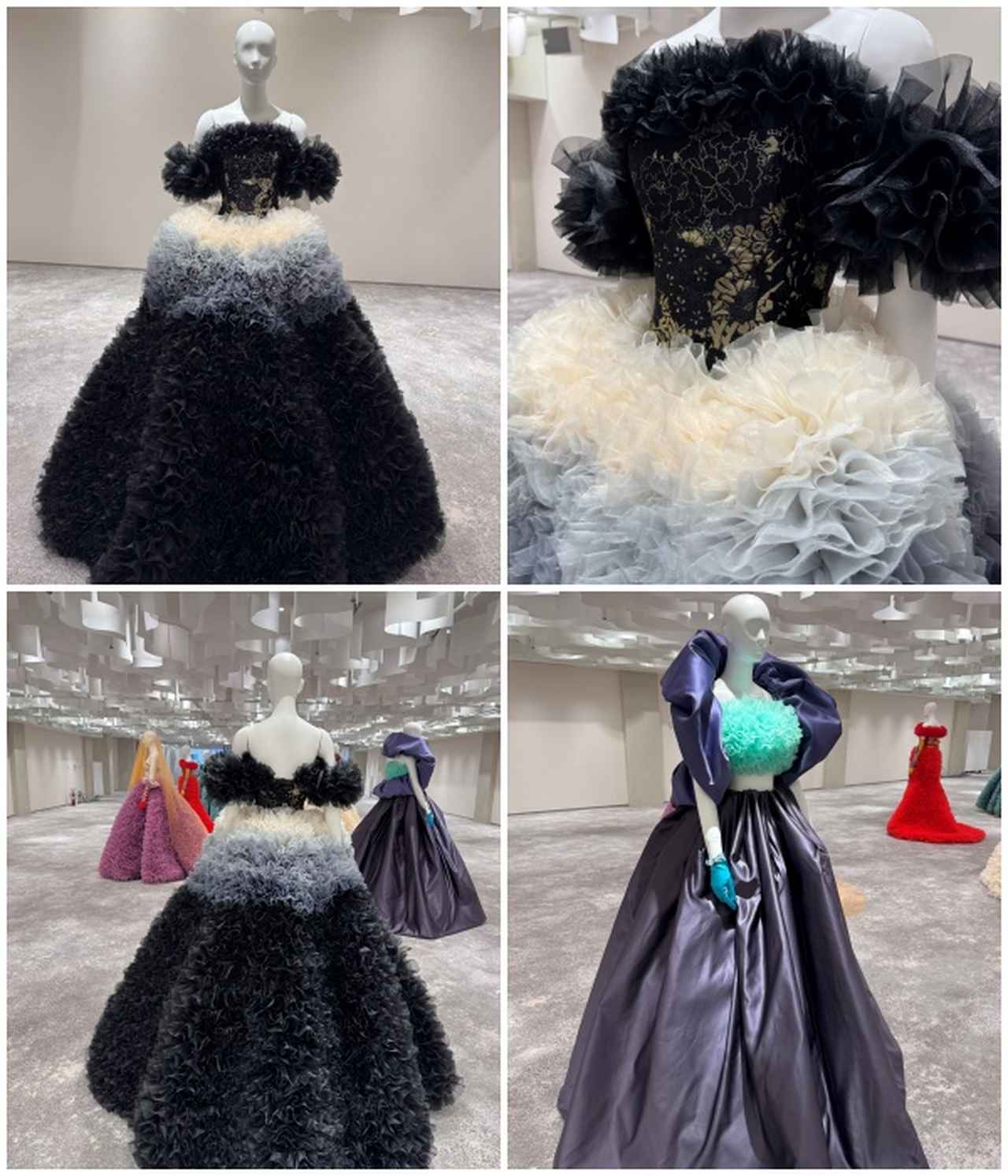 画像16: 八芳園でのみ着用可能♡唯一無二の祝福を纏う【TOMO KOIZUMI × KOTOHOGI】特別なウエディングドレスが誕生