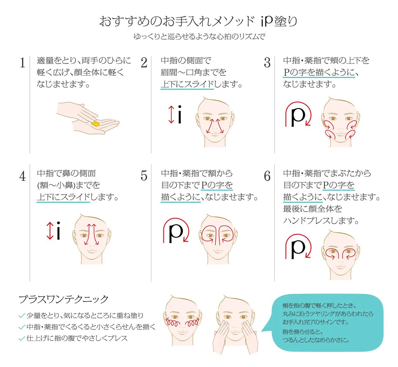 画像: おすすめのお手入れメソッド「iP塗り」