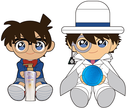 画像: A 賞:オリジナルぬいぐるみ(コナン&キッド)