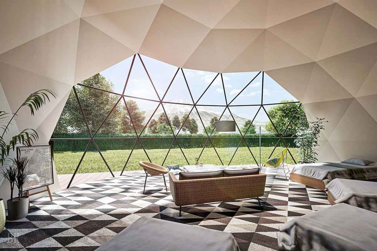 画像1: 「グランピングB&V富士山河口湖」7つの魅力