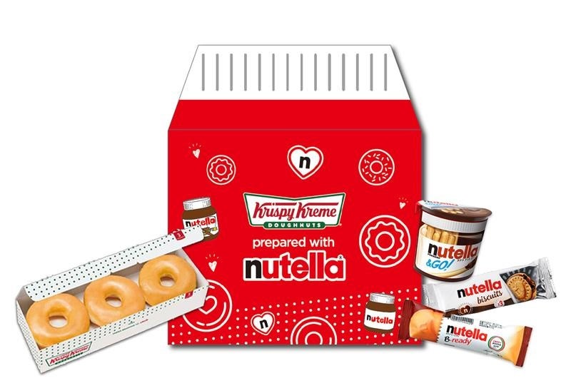 画像2: 世界中で愛される“甘い奇跡”が日本初上陸♡クリスピー・クリーム・ドーナツ × ヌテラ®が贈る冬限定のスイートコラボ