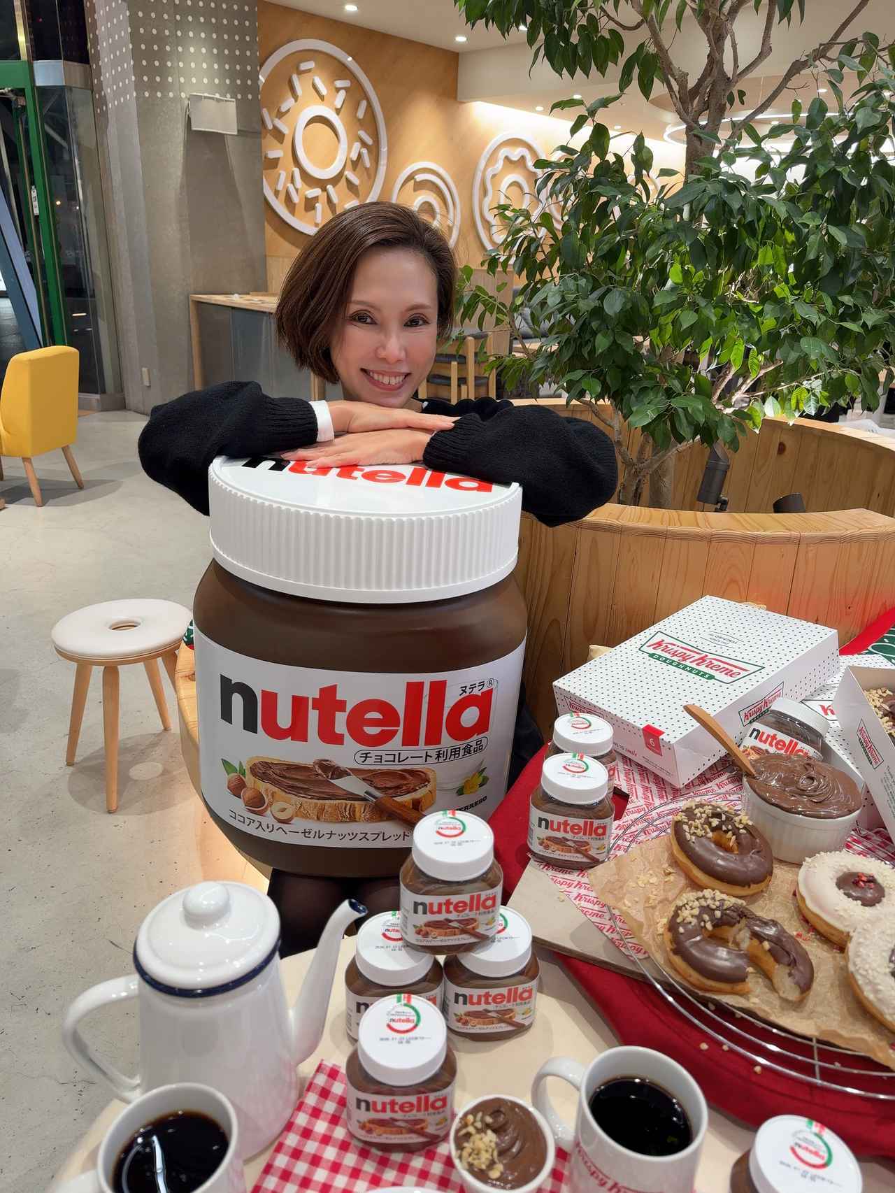 画像3: 世界中で愛される“甘い奇跡”が日本初上陸♡クリスピー・クリーム・ドーナツ × ヌテラ®が贈る冬限定のスイートコラボ