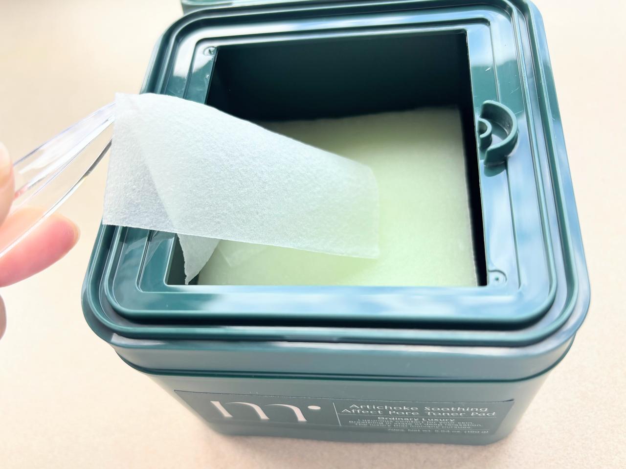 画像2: Artichoke Soothing Affect Pore Toner Pad