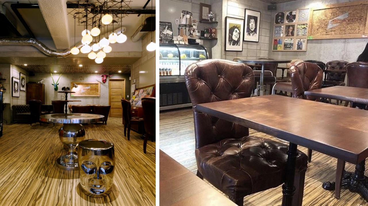 画像1: ウッドを基調にしたスタイリッシュな空間で大阪NYを満喫