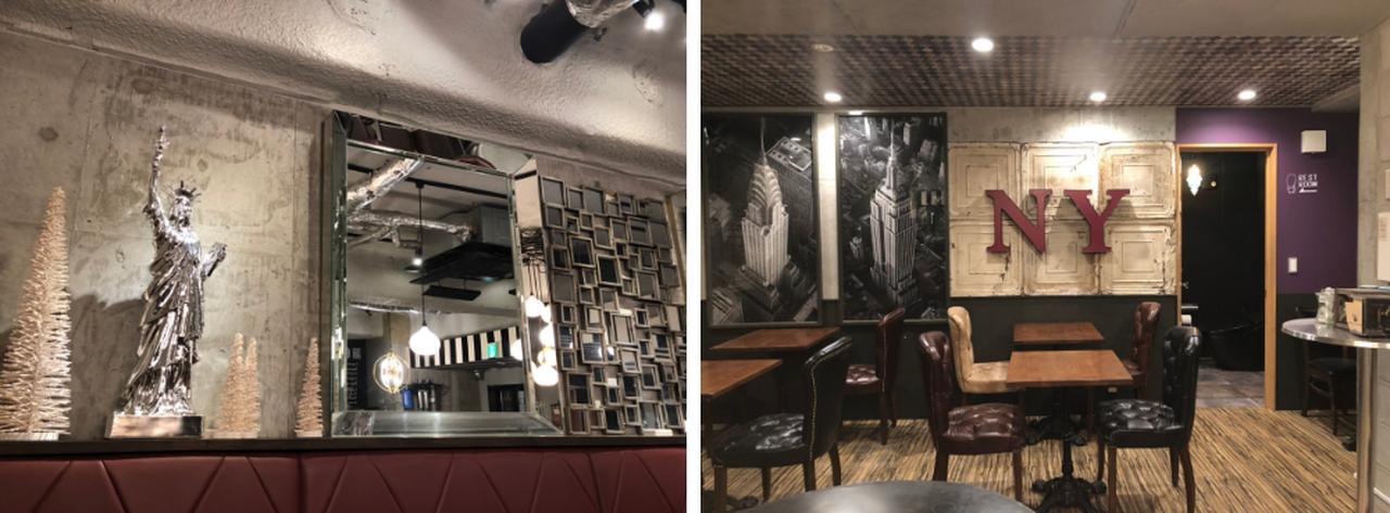 画像2: ウッドを基調にしたスタイリッシュな空間で大阪NYを満喫