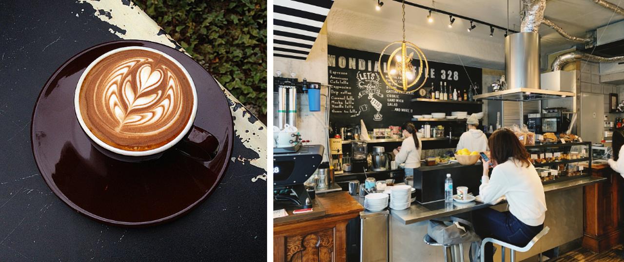 画像2: モンディアルカフェ328|スペシャルティコーヒーとスイーツ&トーストを、ニューヨーク風の空間で。