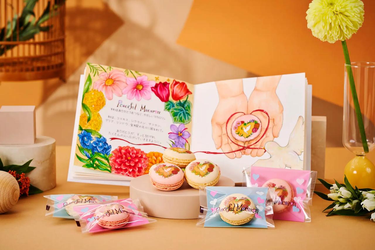 画像: 四季の花々が彩る、心に寄り添うマカロン