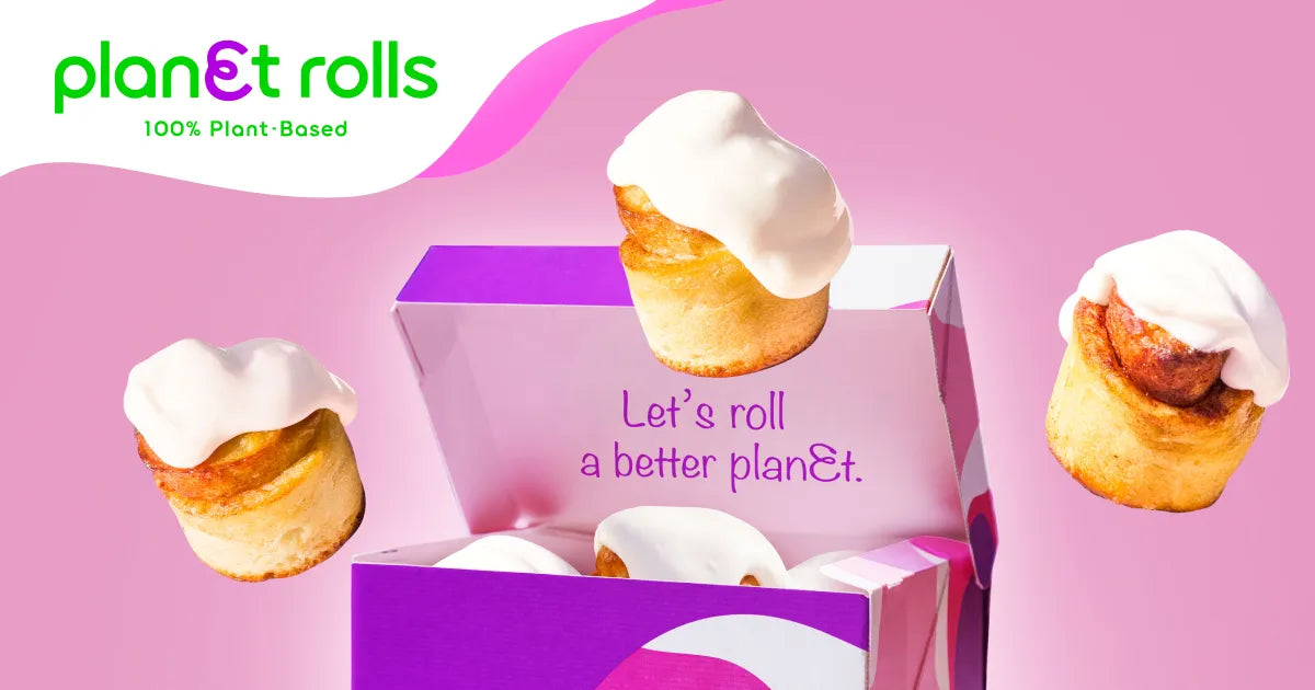 画像: 100%プラントベースのロールパン | planet rolls
