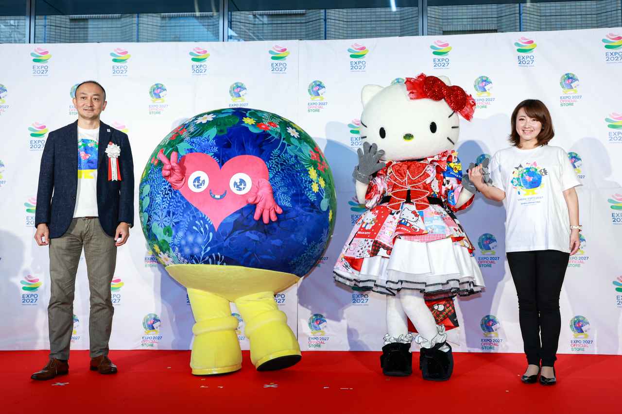 画像2: トゥンクトゥンクとハローキティが夢の共演！サンリオコラボアイテムで「園芸博」がもっと身近に♪