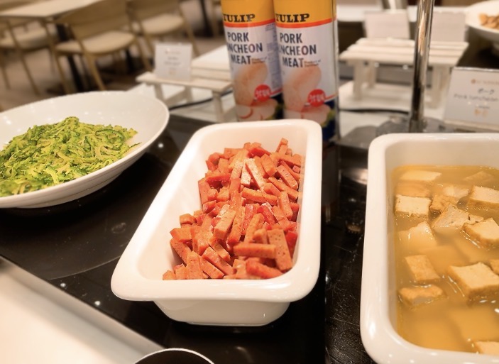 画像: 自分で仕上げるゴーヤチャンプルー