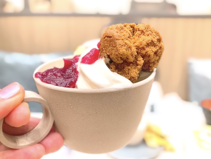 画像: ソフトクリームもアレンジ