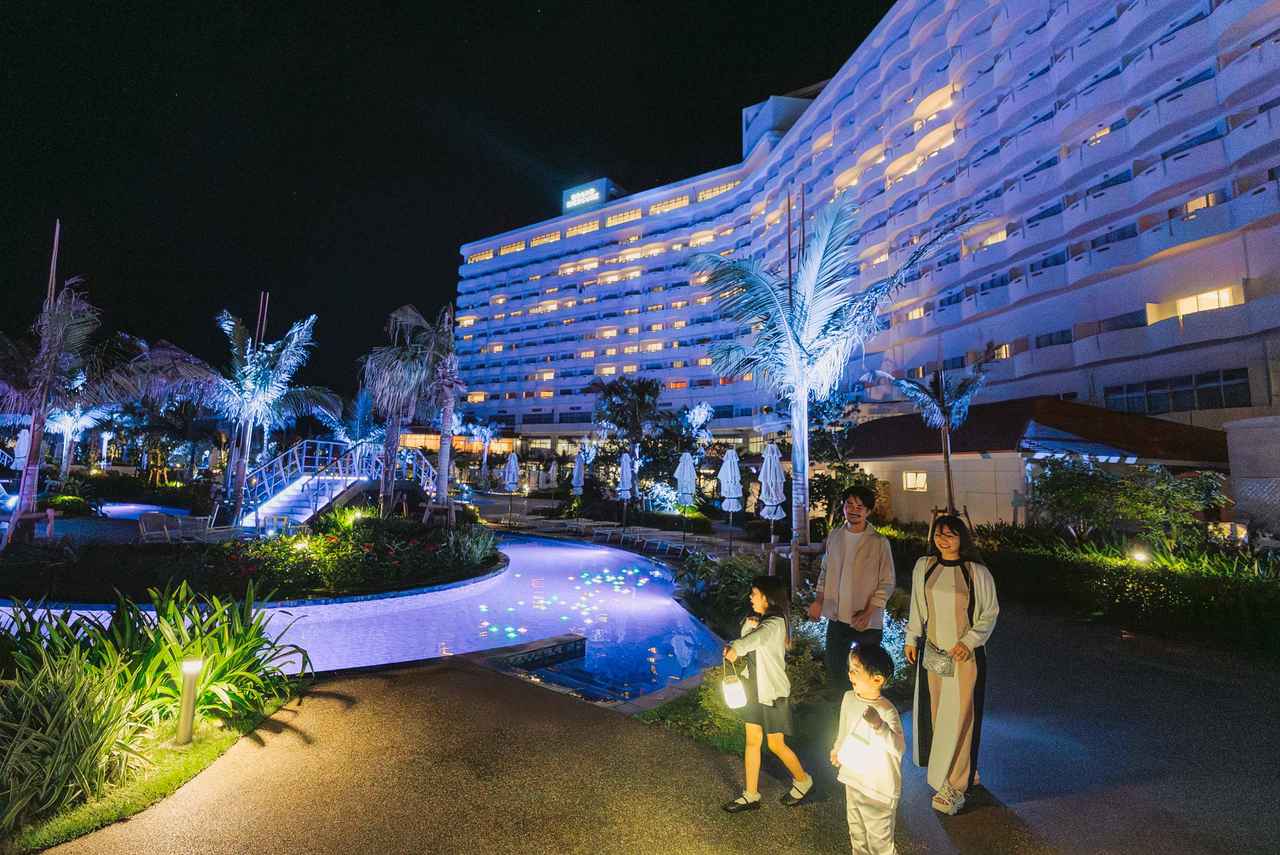 画像2: 「沖縄ざんぱイルミネーション」もスタート